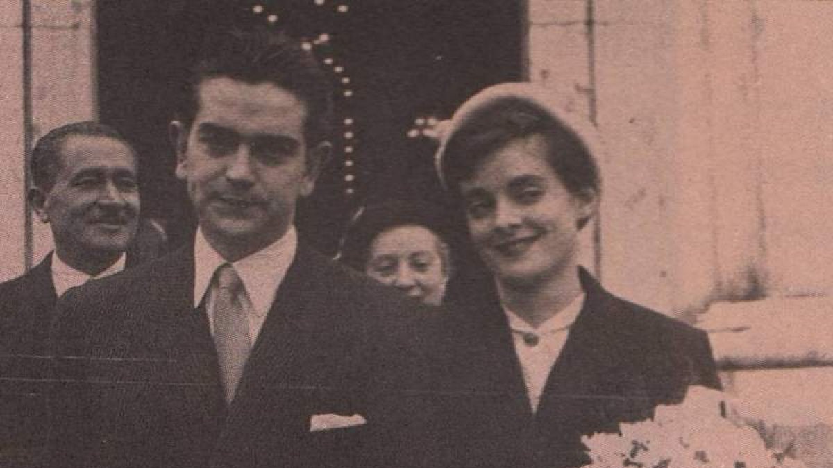 Ignacio y Josefina, el día de su boda