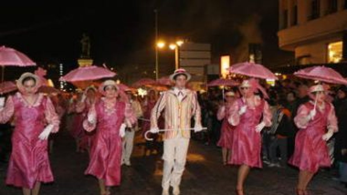 Imagen de archivo del desfile de carnaval correspondiente a la edición del año 2008
