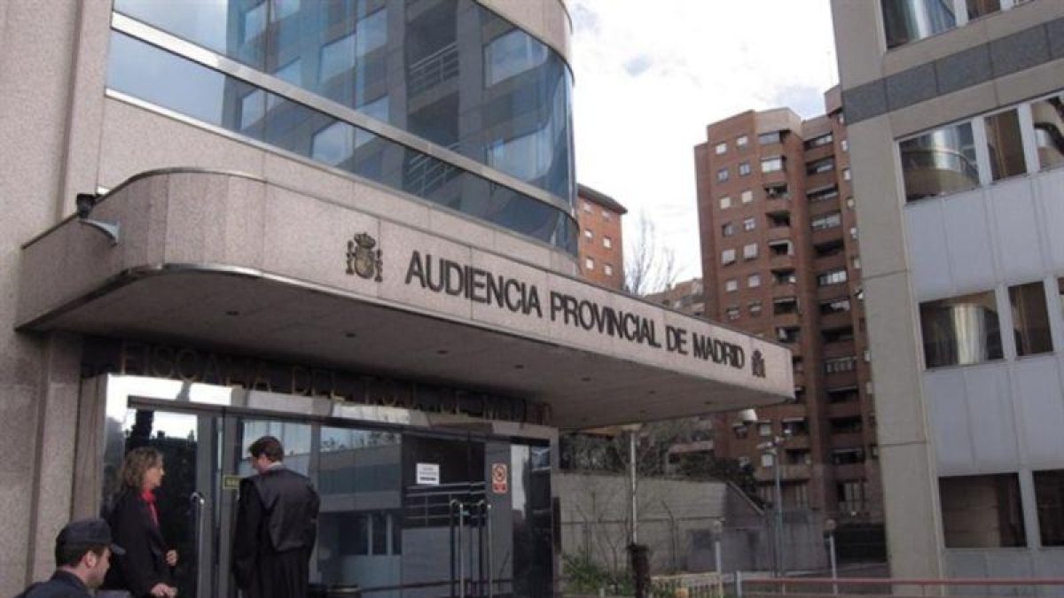 La Audiencia Provincial de Madrid.