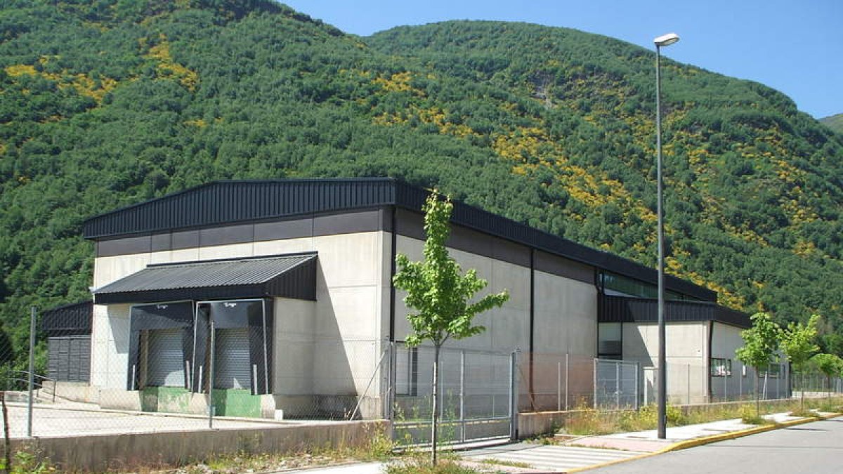 Instalaciones del matadero de Villablino.
