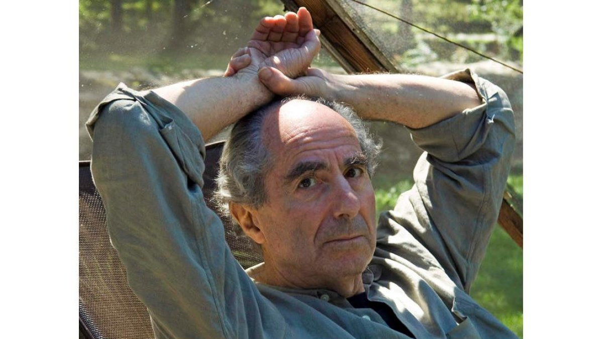 El escritor norteamericano Philip Roth