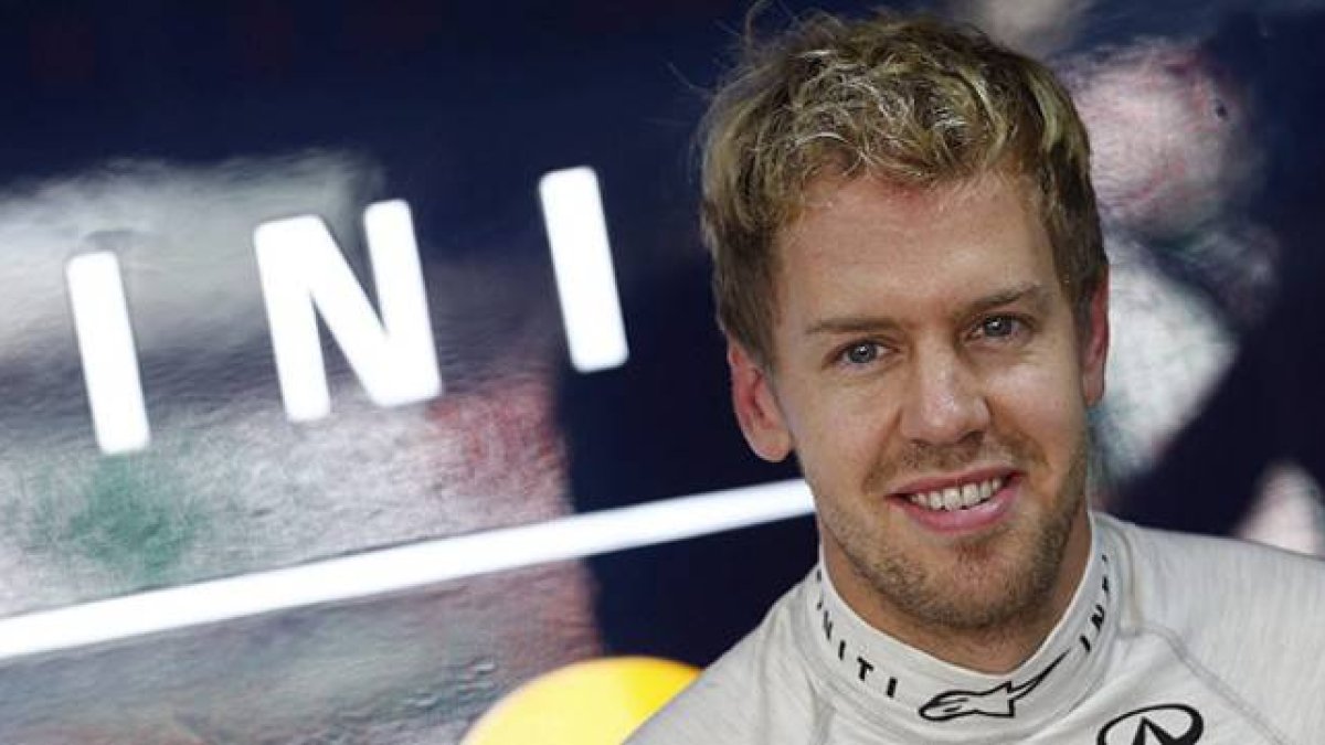 Sebastian Vettel, antes de comenzar los entrenamientos libres del GP de la India.