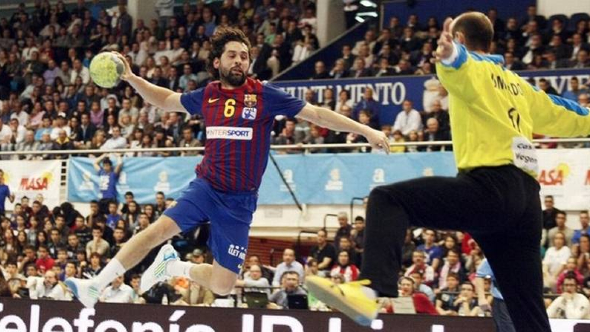 Juanín, ante el Atlético de Madrid.