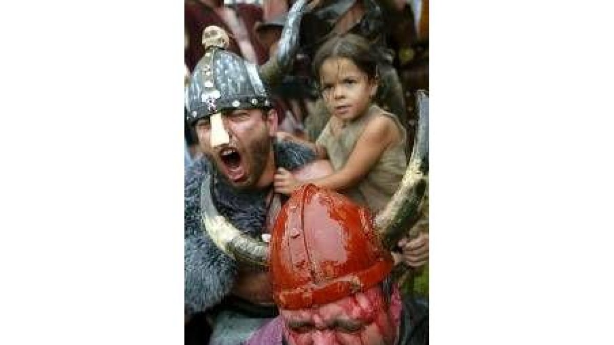 Los vikingos atacaron en esta época las costas gallegas