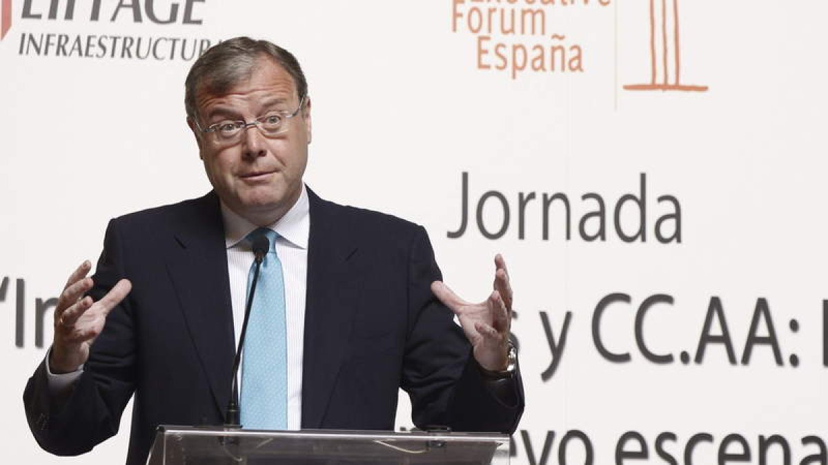 Silván, ayer, durante su participación en la jornada técnica celebrada en Madrid.