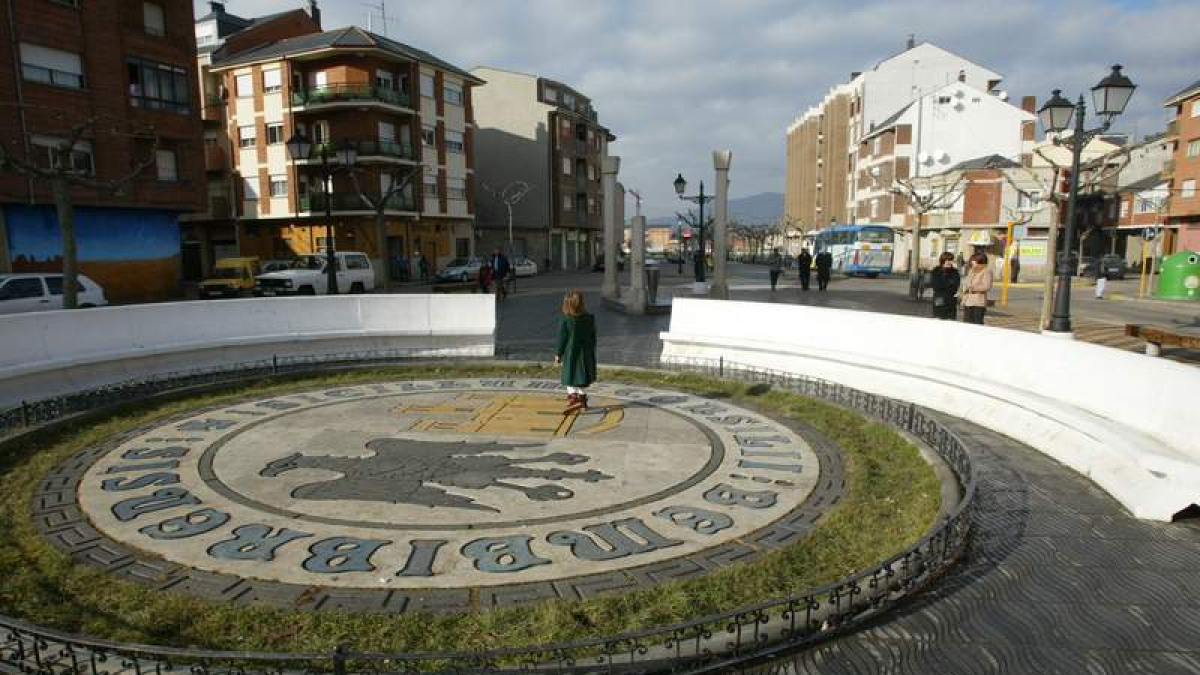 La plaza de Santa Bárbara, en la que tendrá lugar la feria.