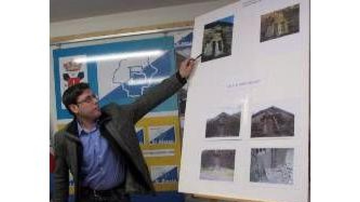 Iván Alonso explica cual es la pieza desparecida de la ermita de Montes