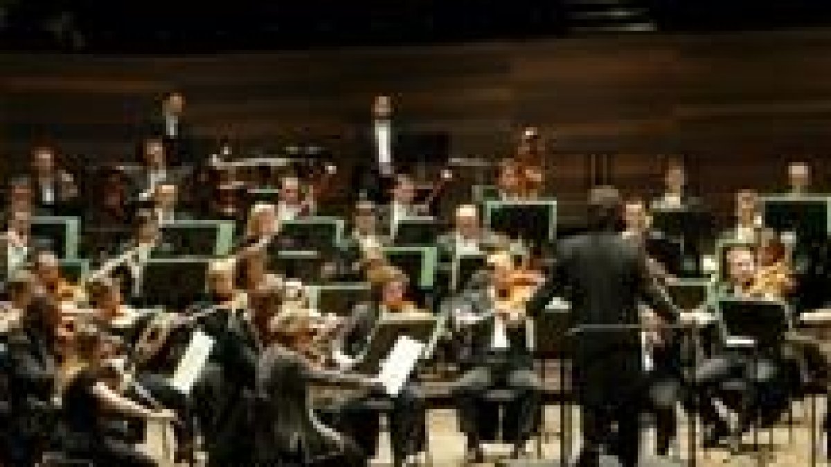Uno de los últimos conciertos de la Sinfónica de Castilla y León en el Auditorio