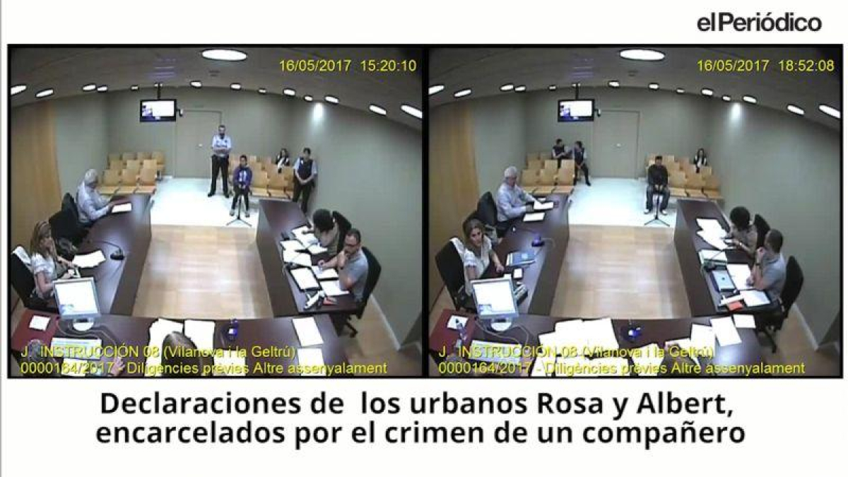 Declaraciones guardias urbanos Albert y Rosa.