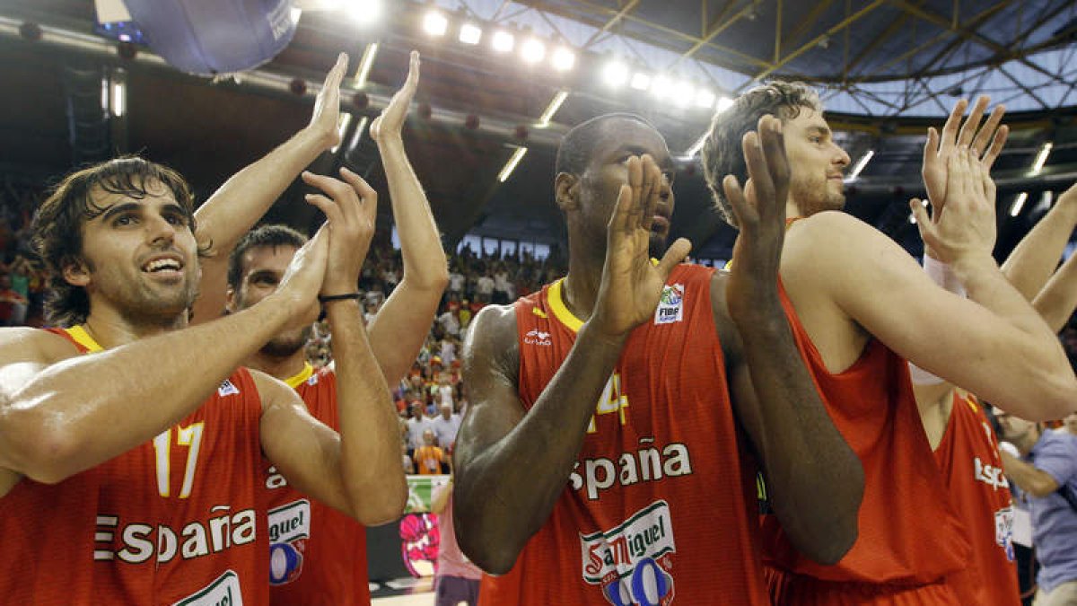 España se despide de la afición en el último partido de preparación antes de partir hacia Lituania para tratar de revalidar el título.