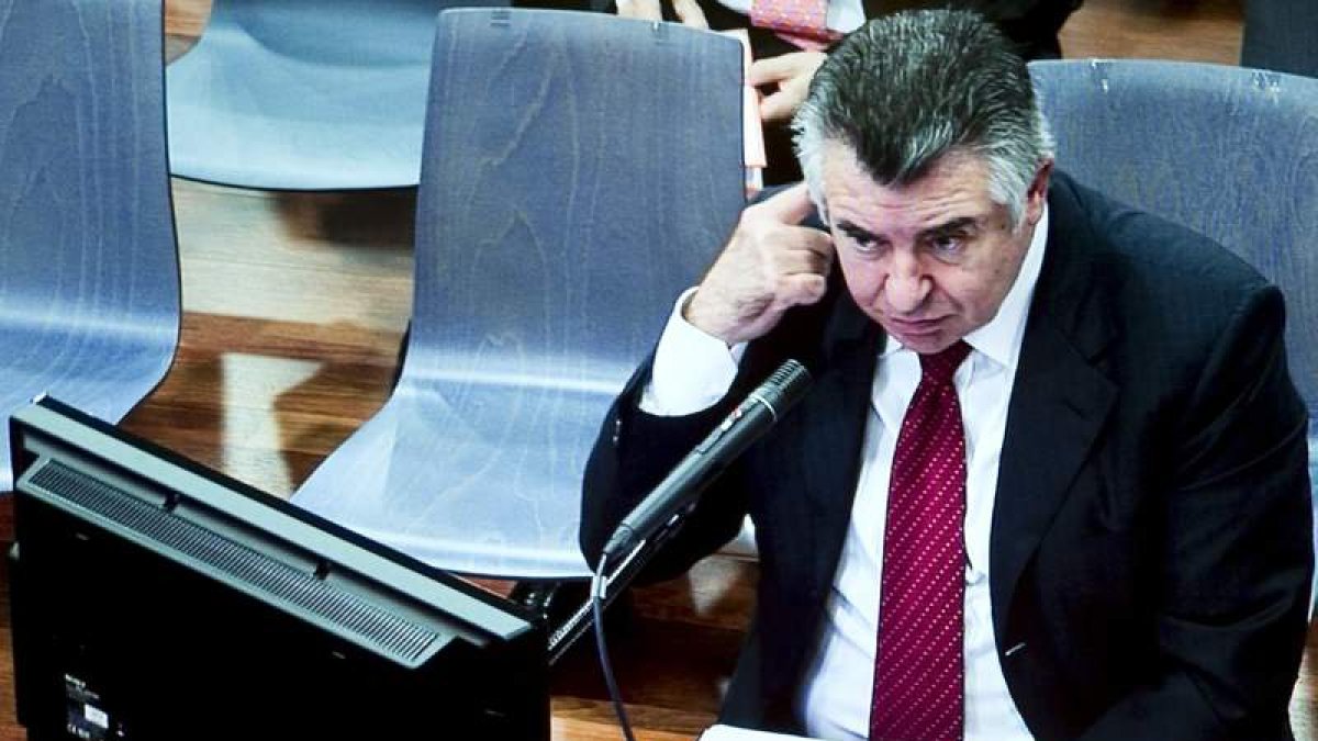 Juan Antonio Roca, durante su declaración en la Audiencia Provincial de Málaga en 2010. JORGE ZAPATA
