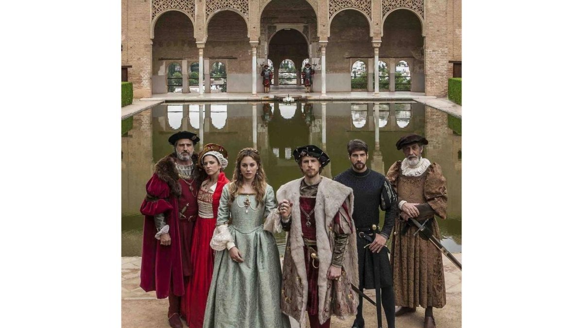 Protagoinistas de Carlos Rey Emperador, con la que TVE quiere emular el éxito de 'Isabel'