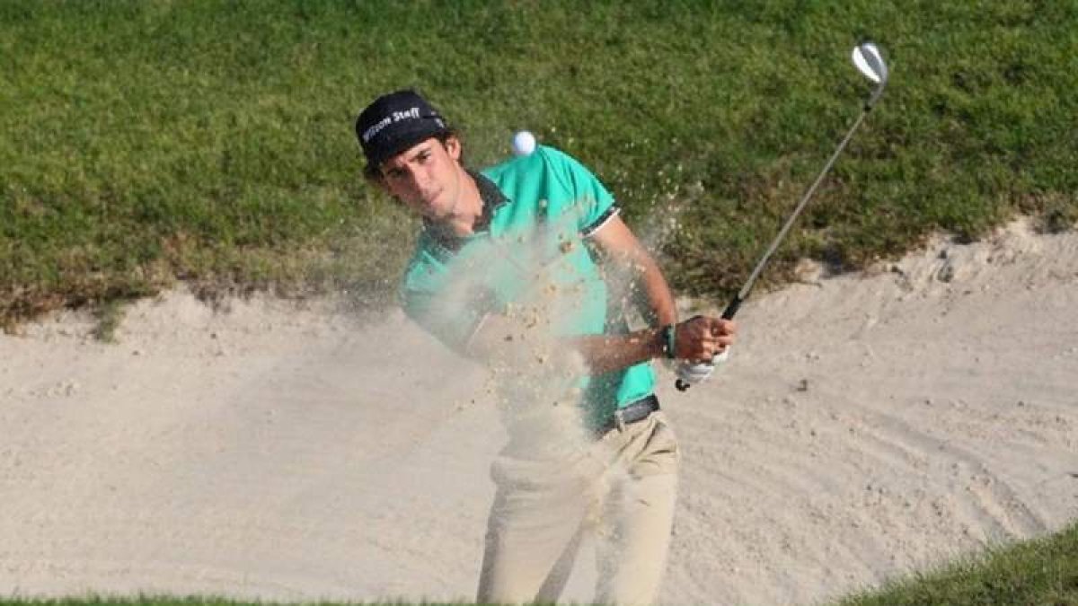 David Salgado es una de las mejores promesas del golf español. FEDERACIÓN DE GOLF DE MADRID