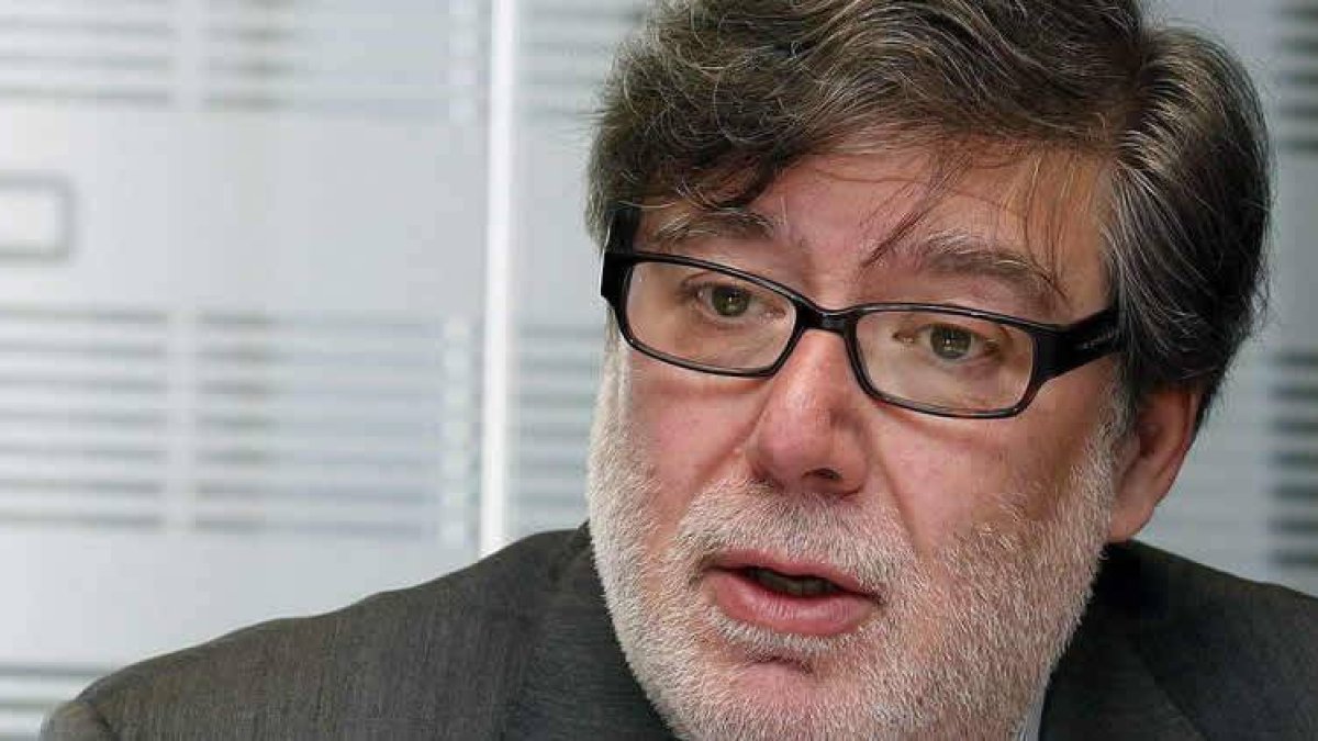 Santiago Aparicio, presidente de Cecale, en una imagen de archivo.