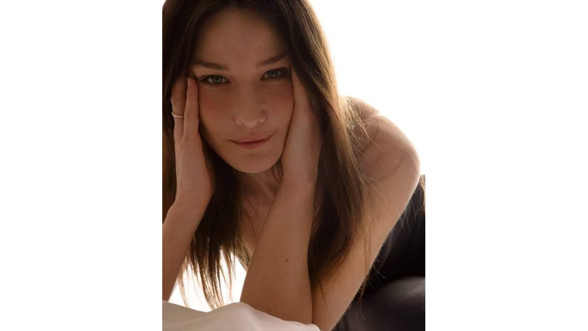 Carla Bruni, en una sesión de fotos para su último disco.