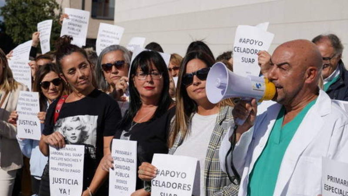 Protesta llevada a cabo el pasado lunes. ICAL