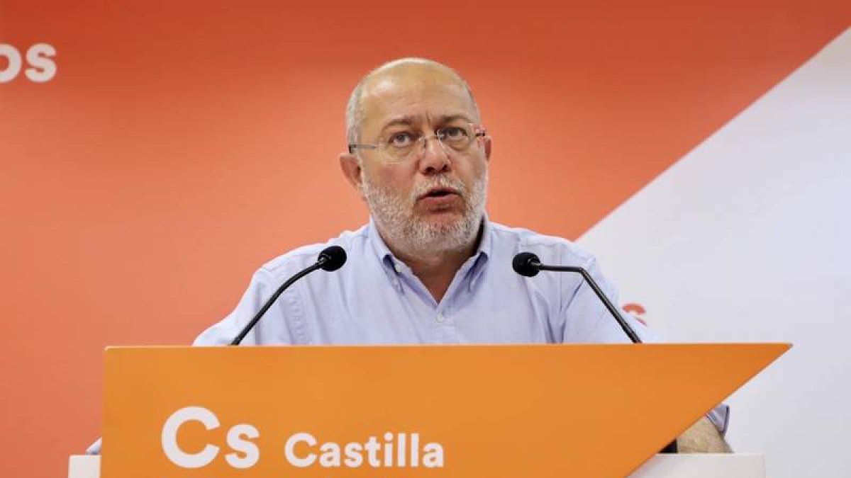Francisco Igea, de Cs, valoró los resultados electorales. M. CHACÓN