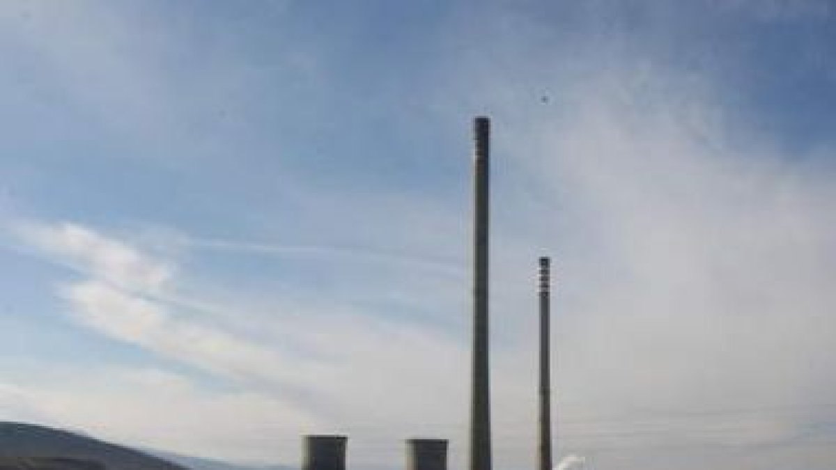La central térmica de Compostilla, en una foto reciente.