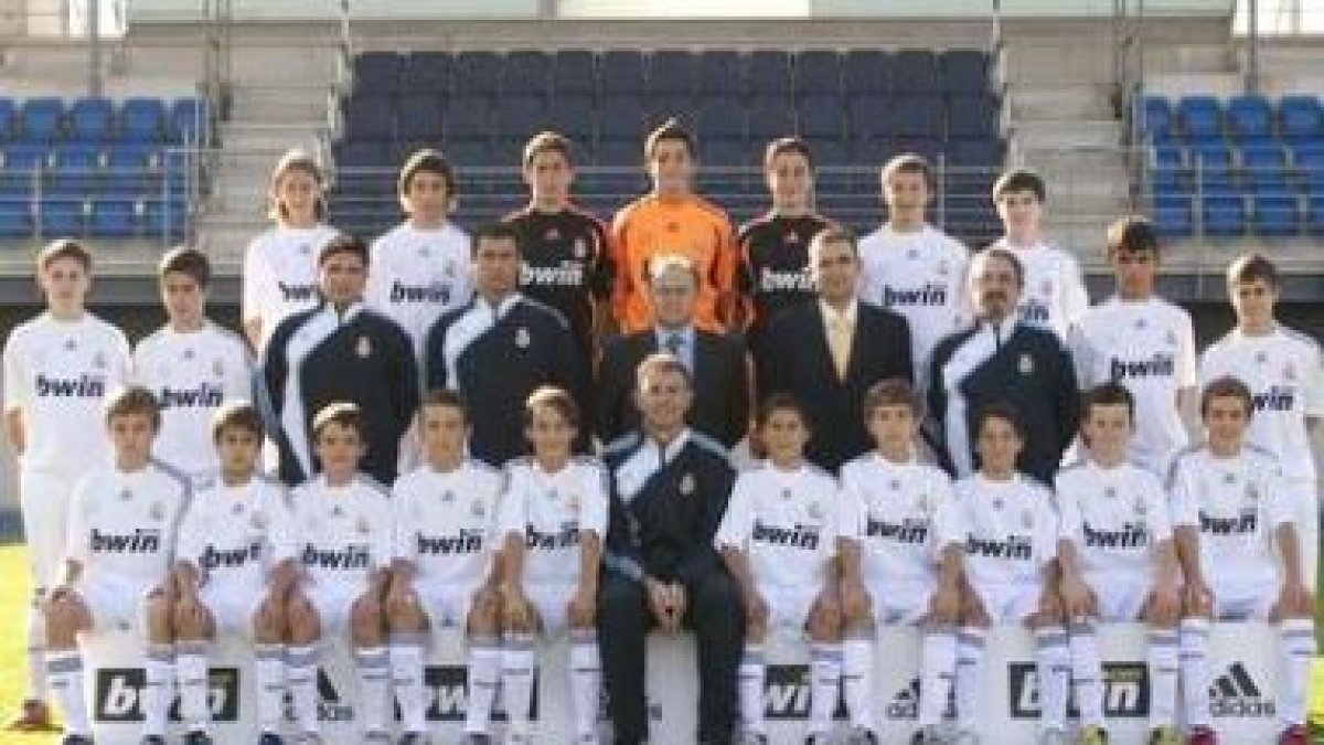 Formación del Real Madrid que juega en León.