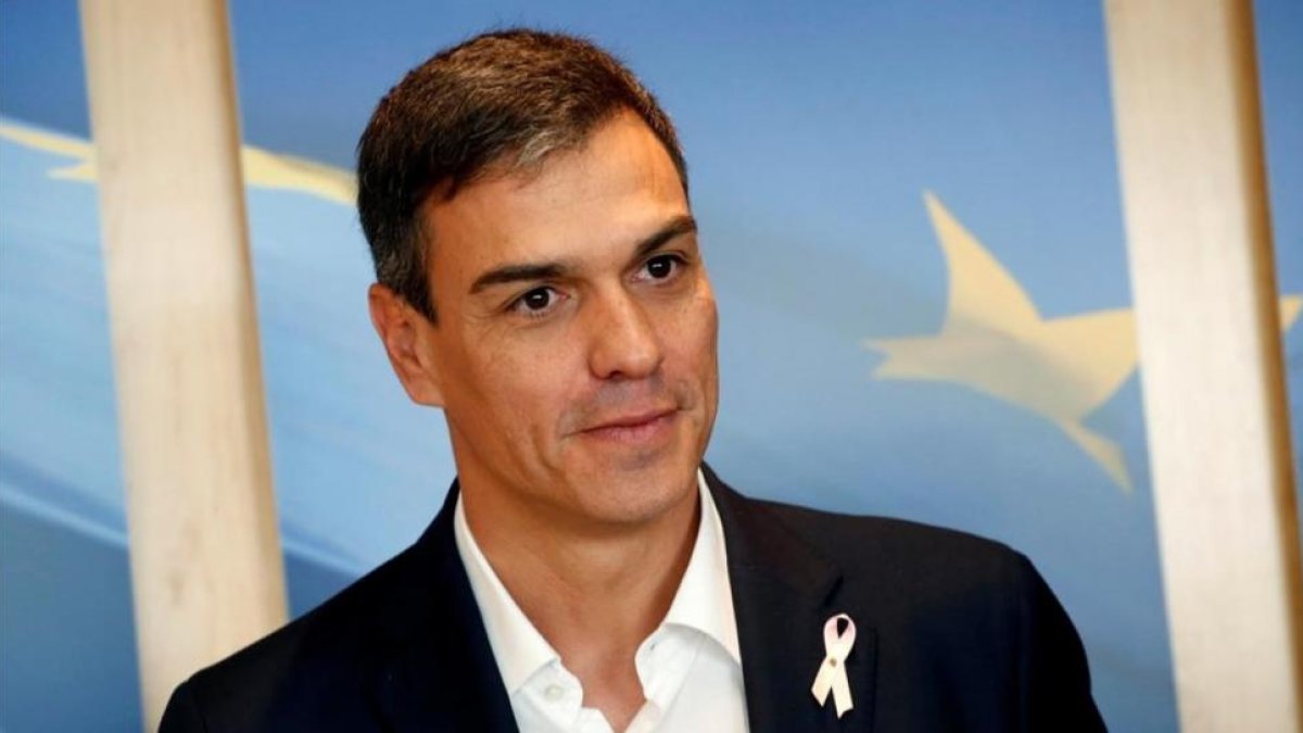 Pedro Sánchez, el pasado jueves en Bruselas.