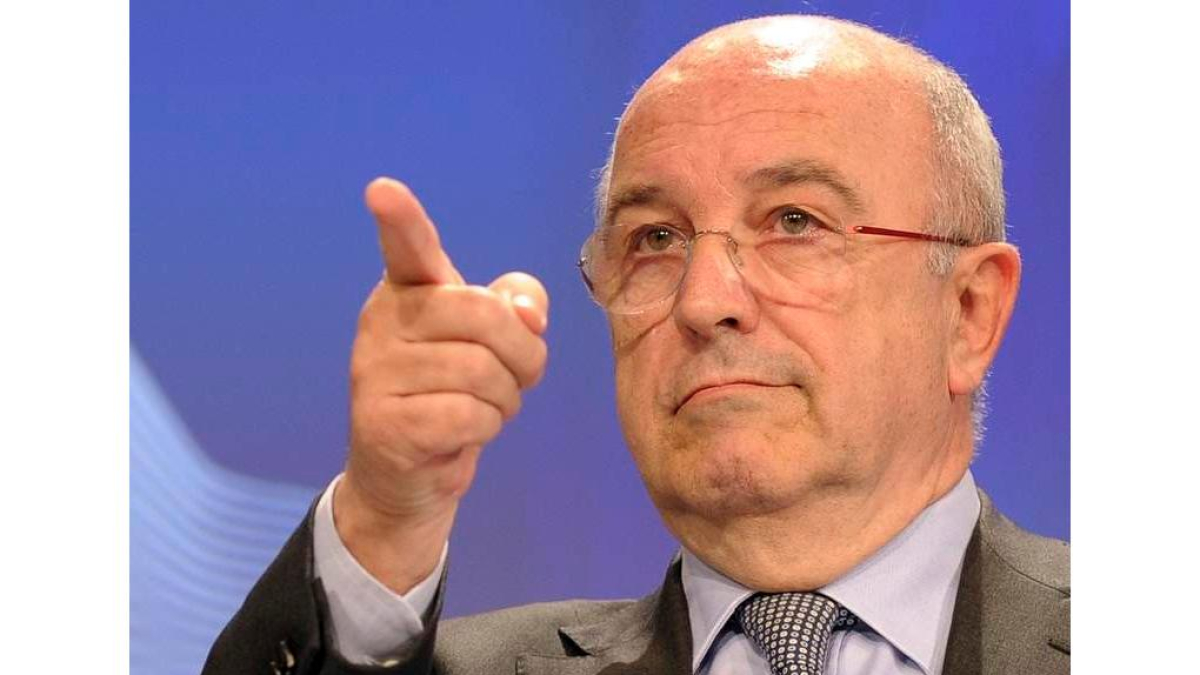El vicepresidente de la CE y comisario europeo de la Competencia, Joaquín Almunia.