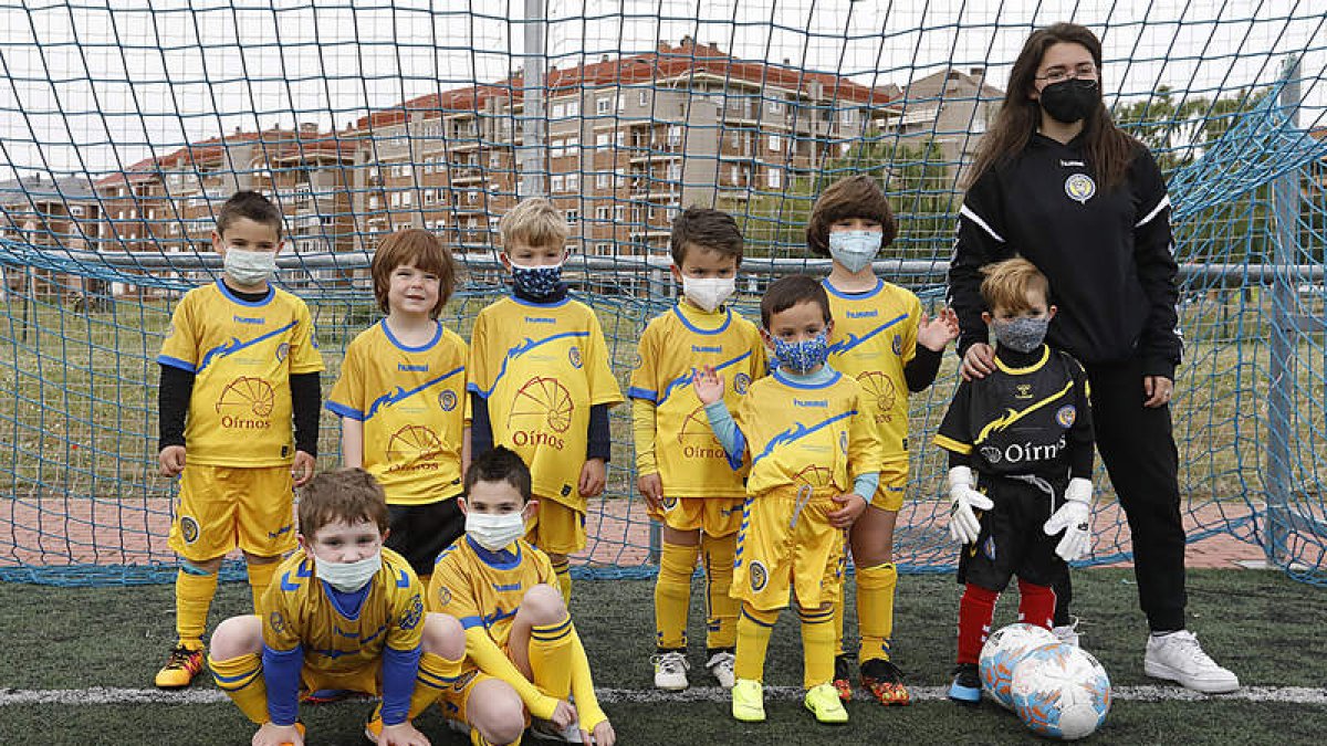 Equipo del San Lorenzo que disputa la competición debutantes. MARCIANO