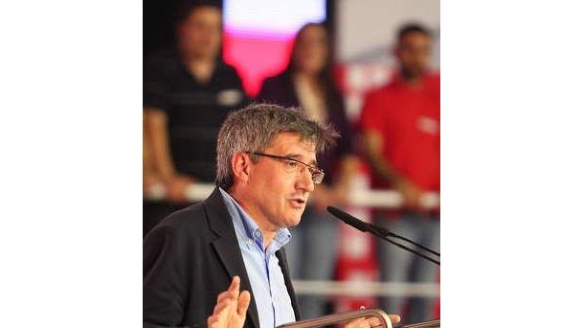 Francisco Fernández, durante su intervención.
