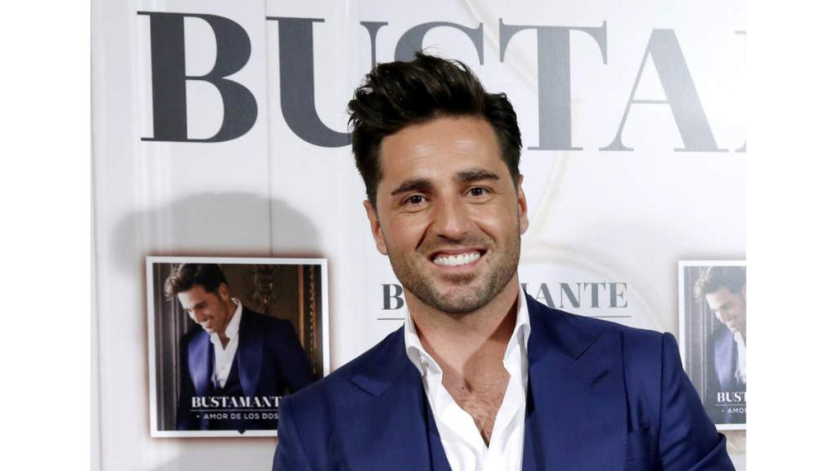 El cantante David Bustamante. SERGIO BARRENECHEA