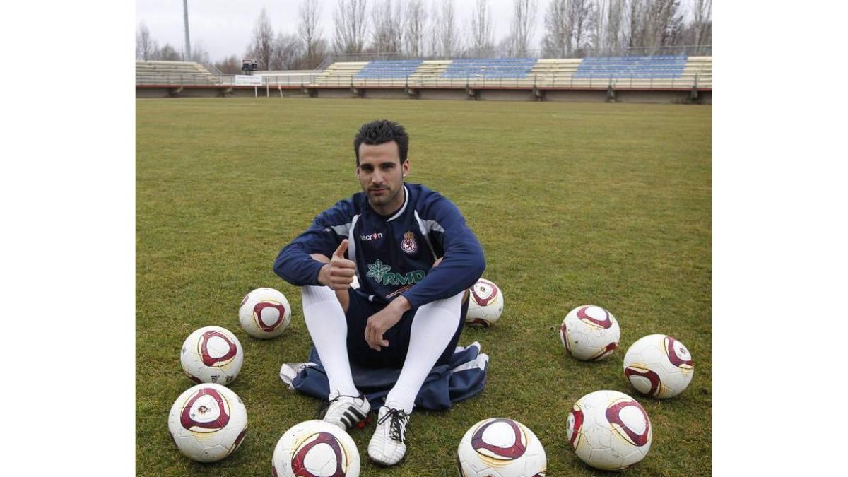 Murci al finalizar un entrenamiento.