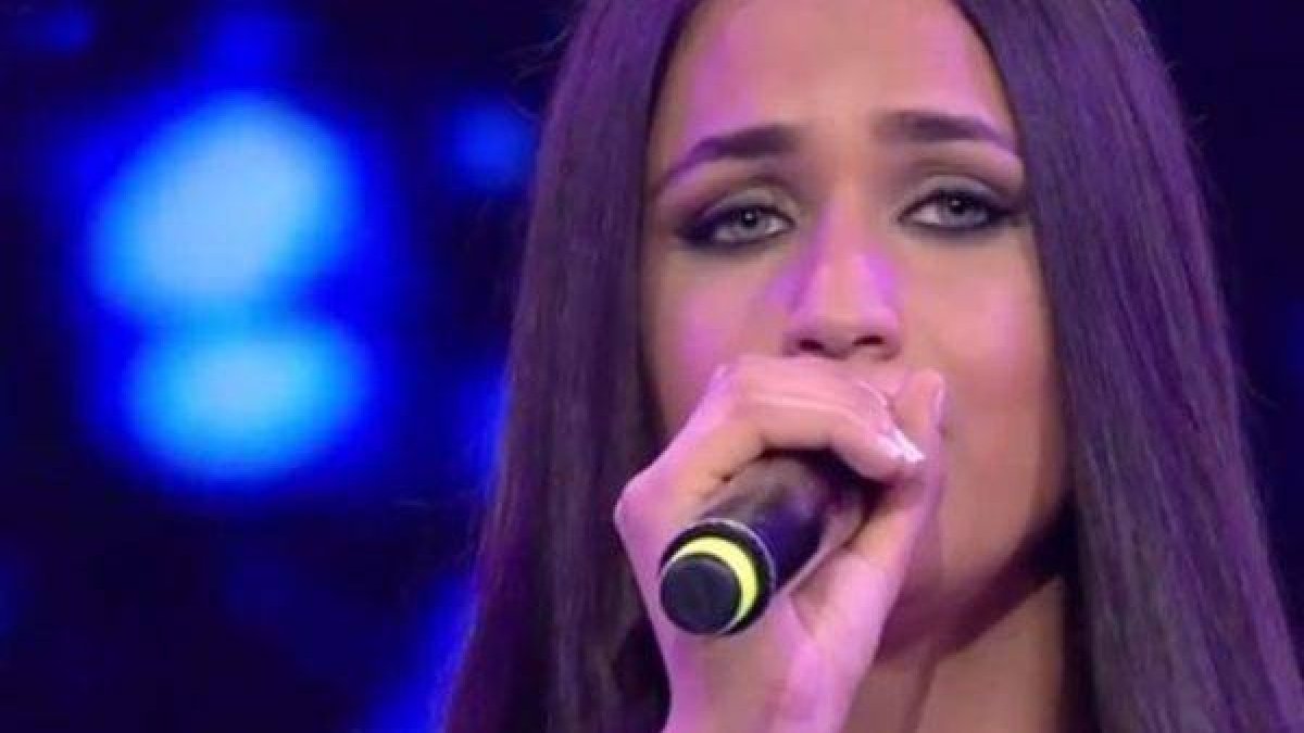 Mutlu Kaya, de 19 años, durante su actuación en Sesi Cok Guzel.