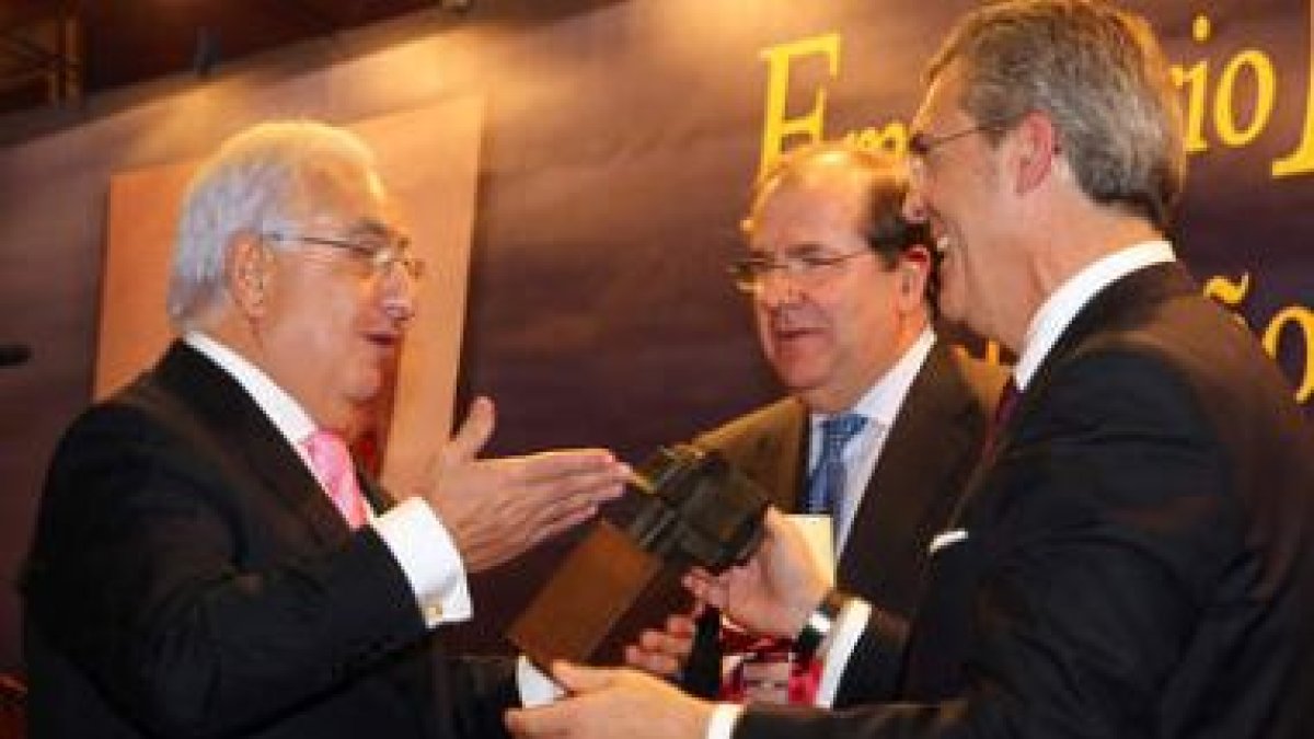 Pablo San José, Juan Vicente Herrera y Javier Cepedano.