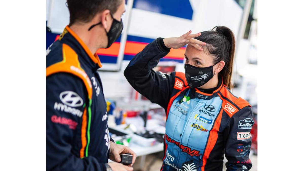 Alba Sánchez aspira a luchar por el título en el Supercampeonato de España de Rallyes. SHAKEDOWN MEDIA
