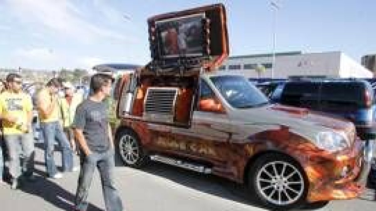 La preparación «tunning» de los coches llega también al interior