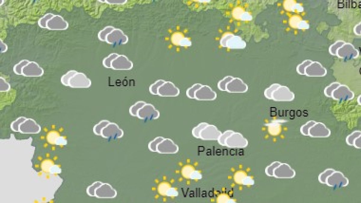 Previsión del tiempo para este 10 de octubre de 2022. AEMET