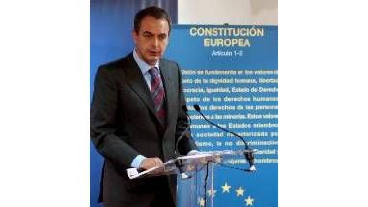 José Luis Rodríguez Zapatero, tras el Consejo Europeo