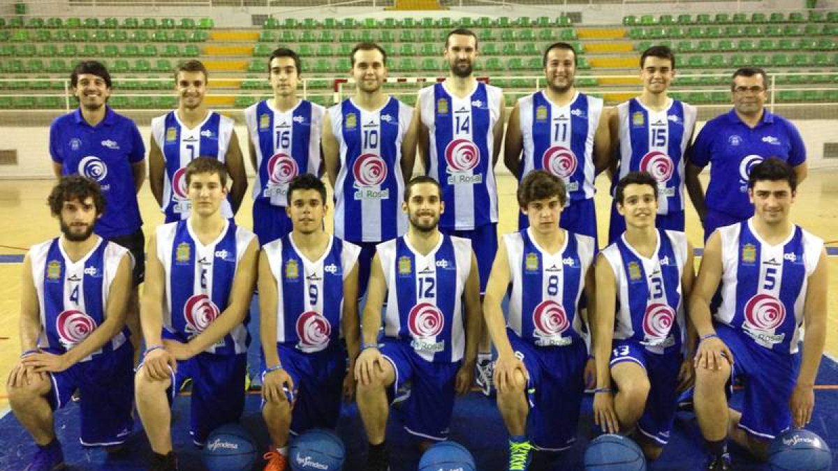La plantilla del Ciudad de Ponferrada, lista para el desafío.