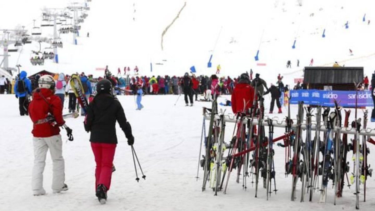 La estación de esquí de San Isidro.