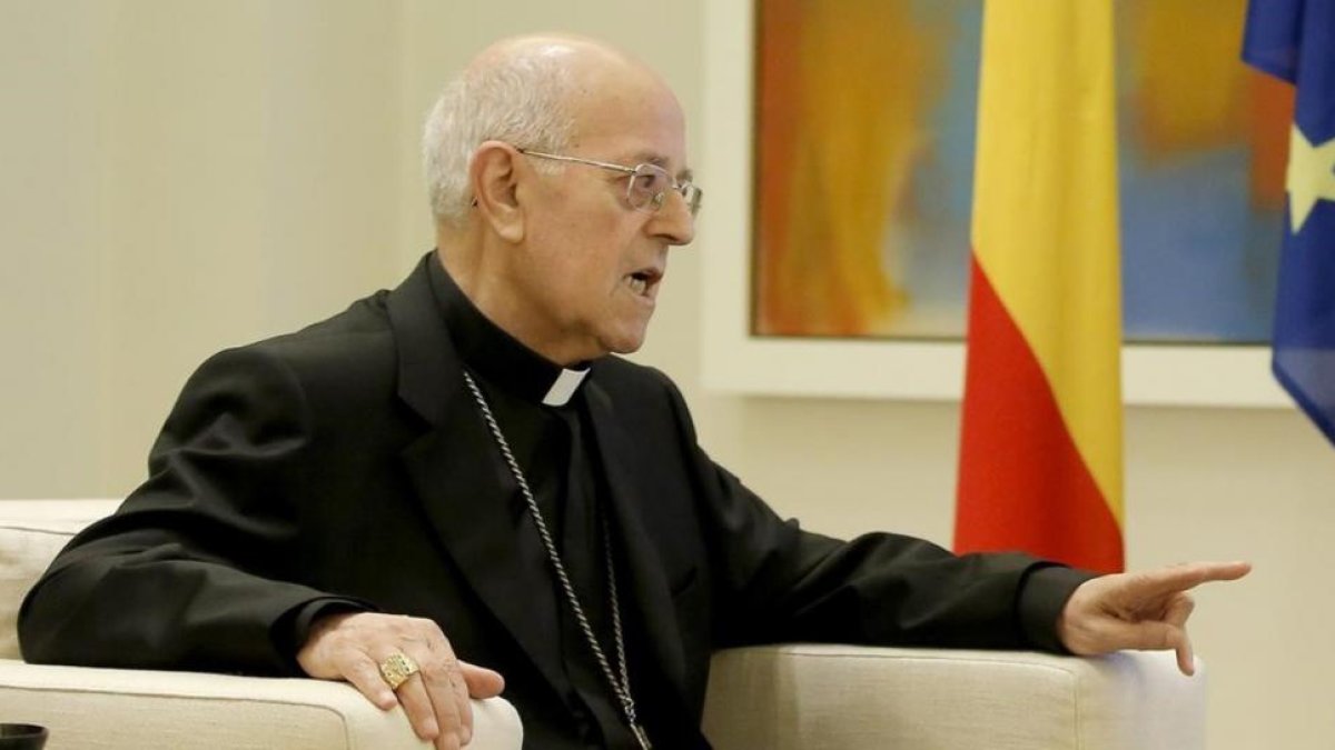 Ricardo María Blázquez en un reciente encuentro con Mariano Rajoy.