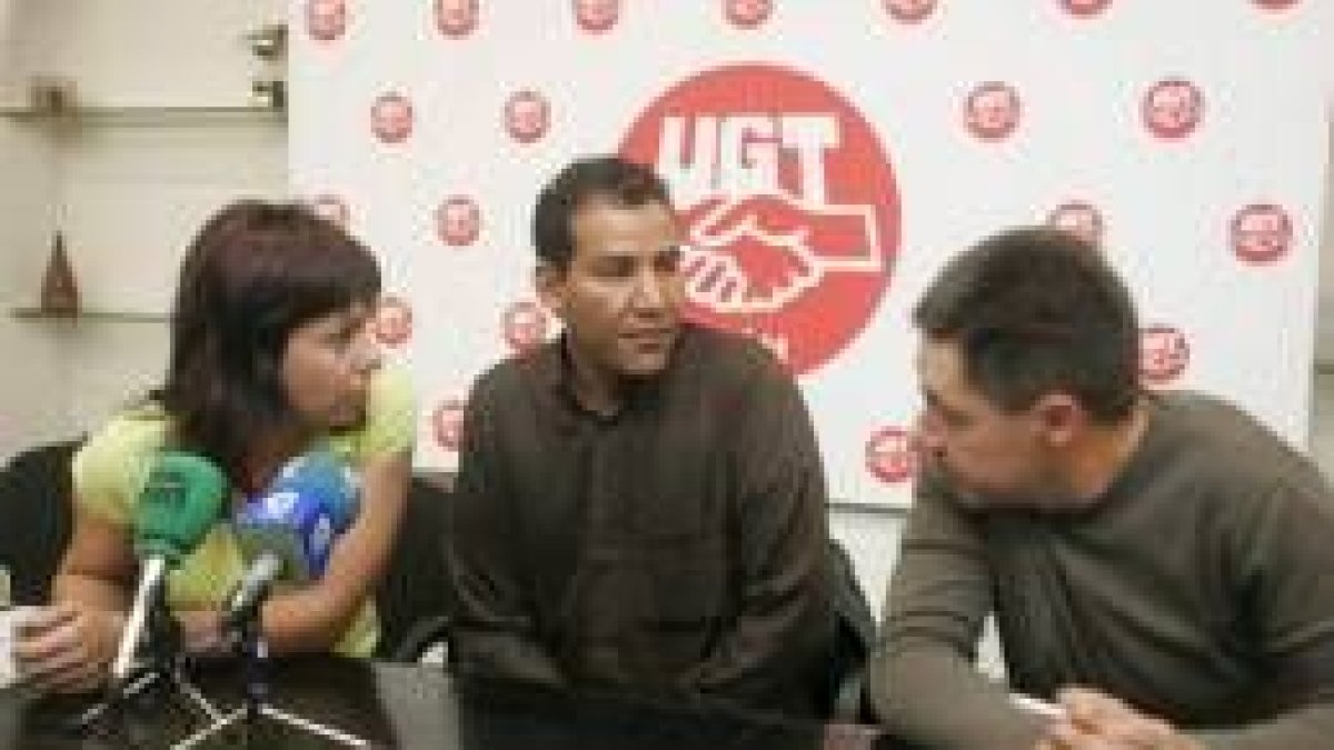 Vanesa Suárez, Abderraman Malainin y Ángel Melón
