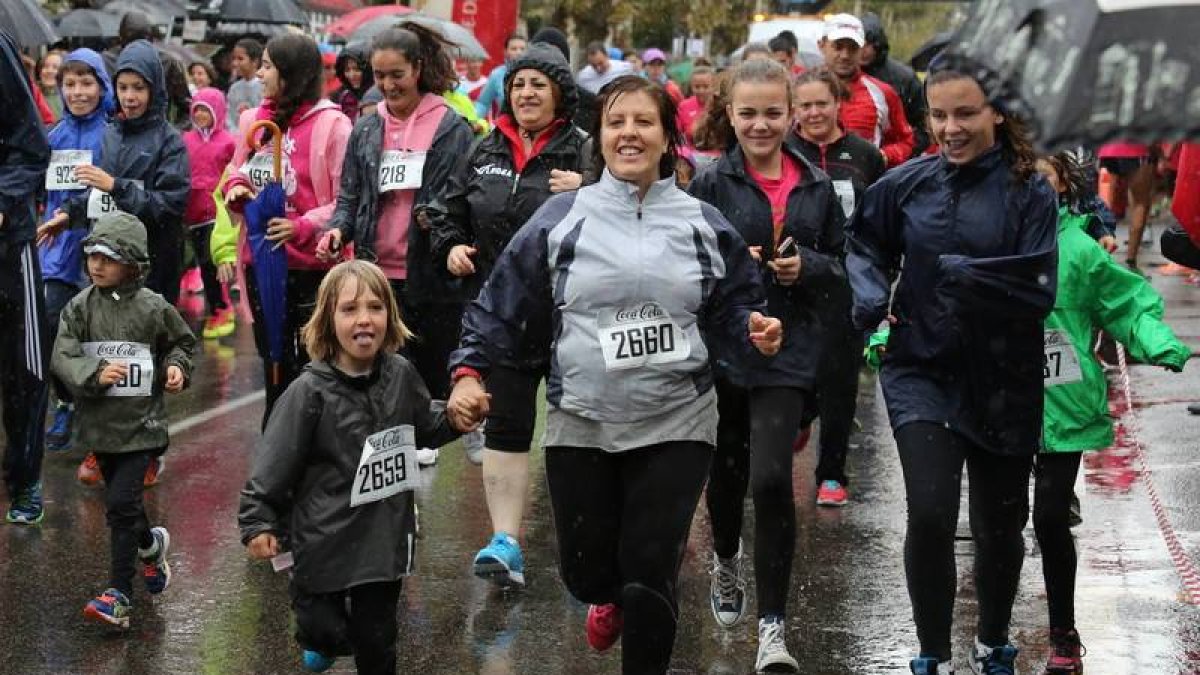 Participantes en la carrera '10 Kilómetros de León'