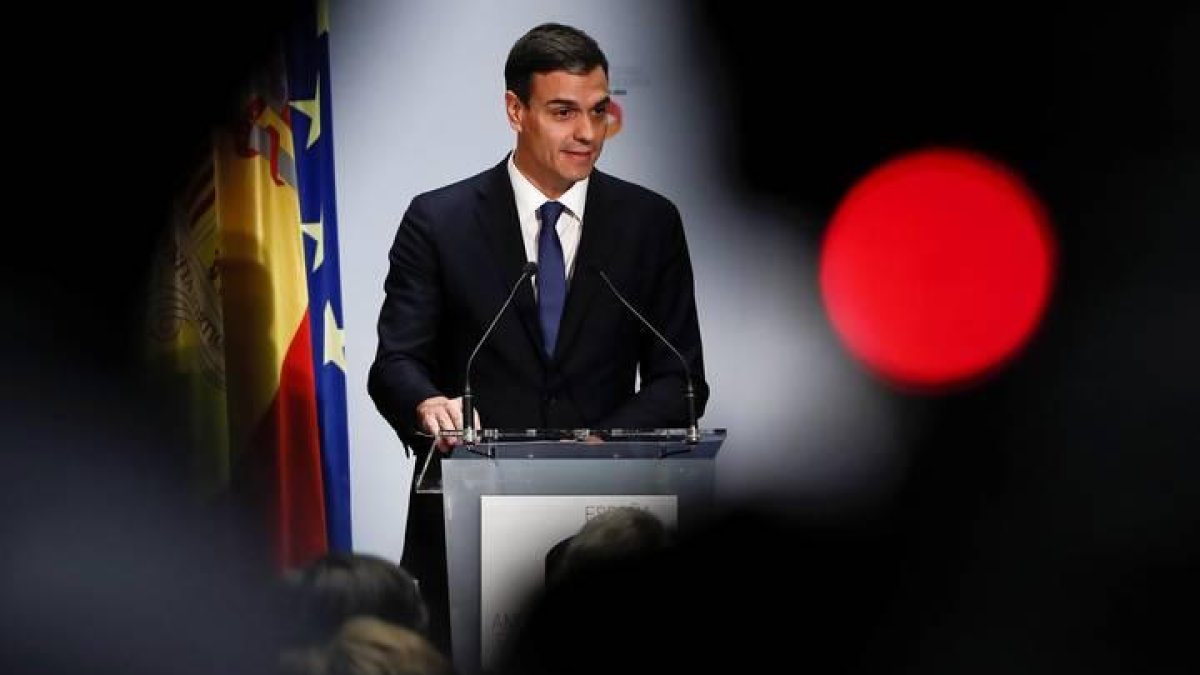 El presidente del Gobierno español, Pedro Sánchez.