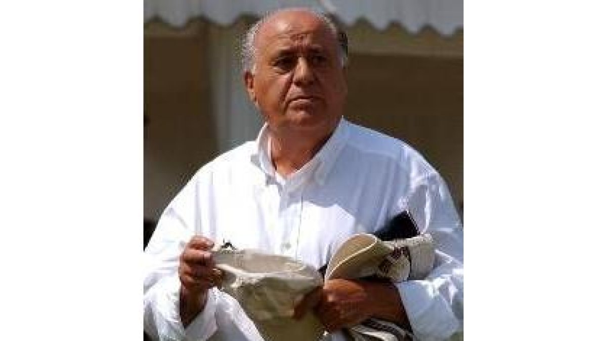 Fotografía de archivo del presidente del Grupo Inditex, Amancio Ortega