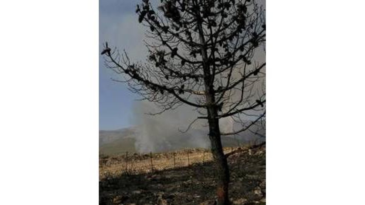 Los incendios causados en el Teleno han provocado el miedo vecinal