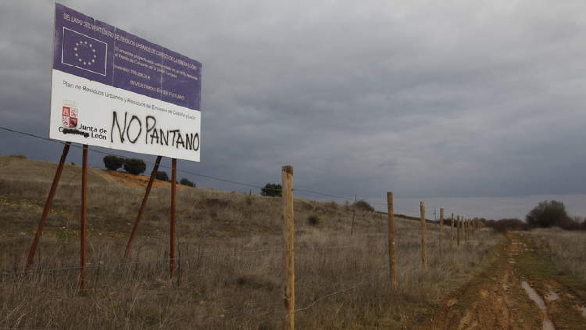 Valle del Rial en Carrizo de la Ribera donde se plantea la construcción de un nuevo embalse. JESÚS F. SALVADORES