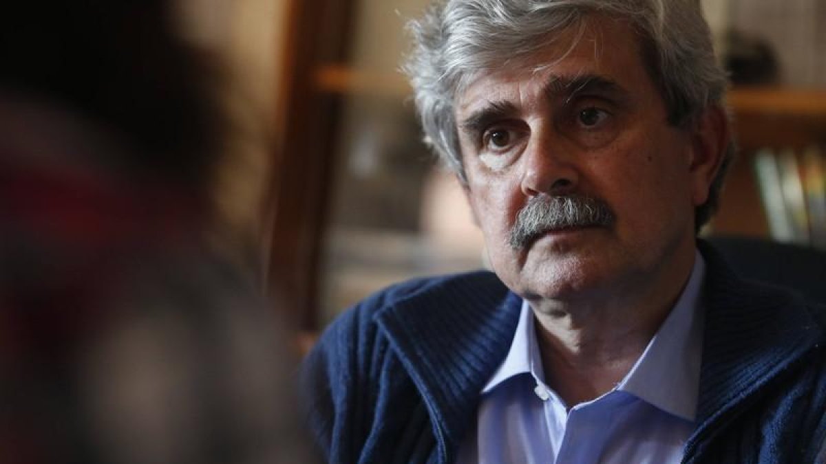 García Marín explica en la entrevista sus objetivos. RAMIRO