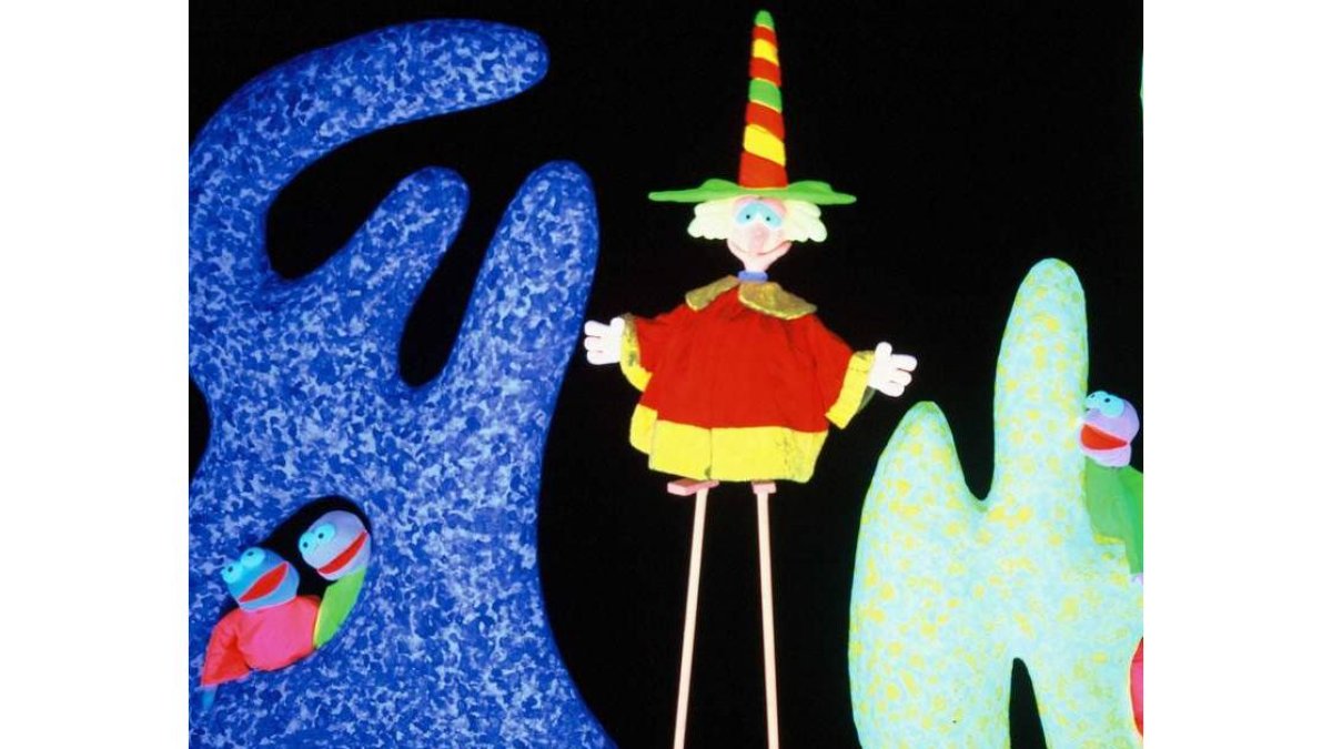 Imagen de las marionetas del espectáculo ‘Eureka!’.