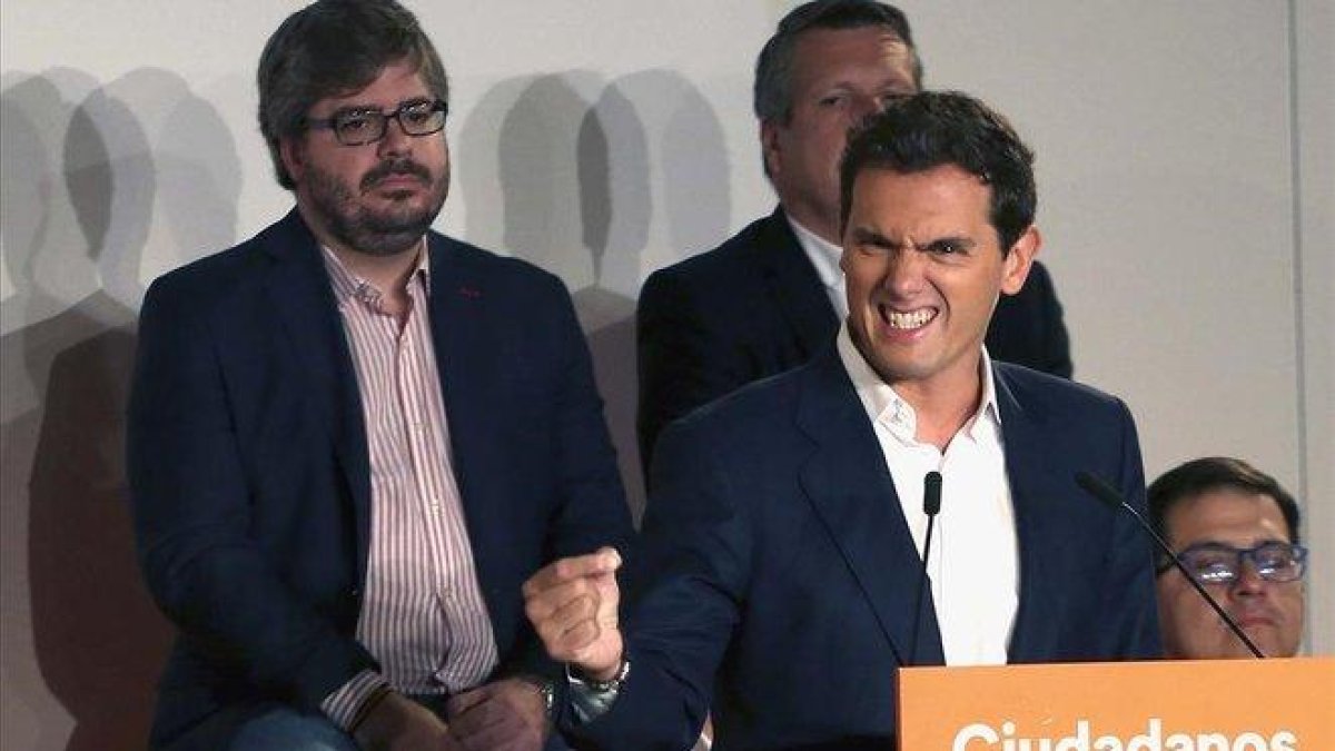 Albert Rivera, en el consejo general de Ciudadanos.