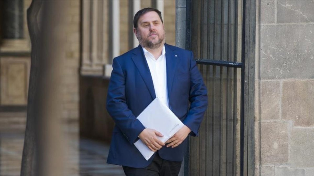 El vicepresidente de la Generalitat, Oriol Junqueras.