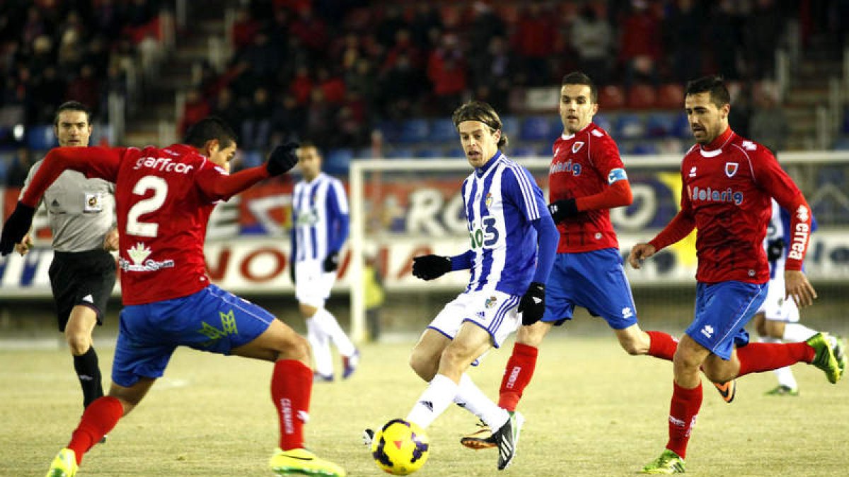 La Ponferradina espera resarcirse ante el Numancia de la derrota de la primera vuelta.