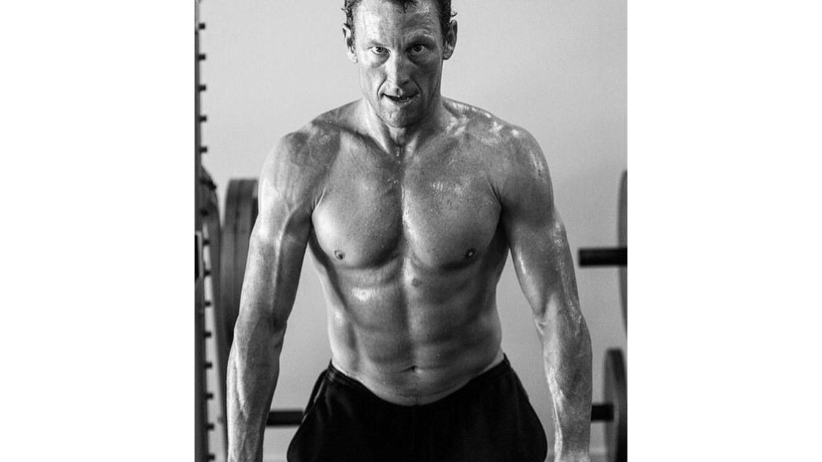 Lance Armstrong, durante un entrenamiento.